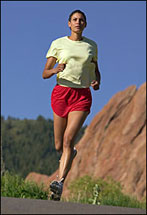 Woman Running